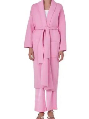 This Endless Rose longline cardigan and a tie belt.